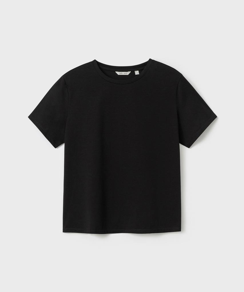 Bellie (W) City Stream Silket T-Shirt - Black