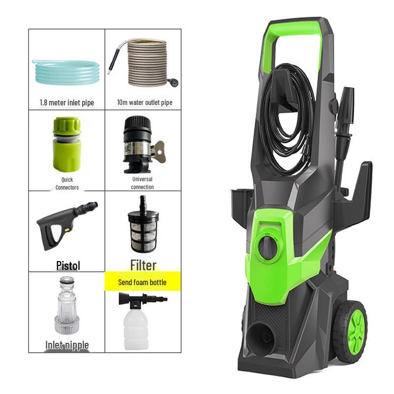 Black Cat Duke Self-Priming High-Pressure Car Washer CN plug (adapter included)