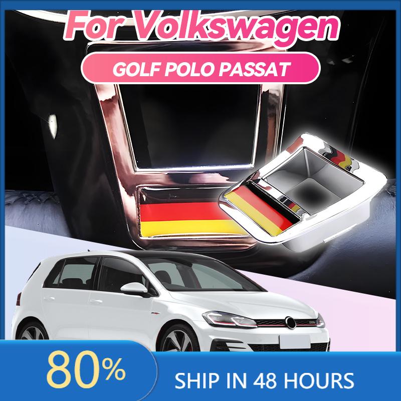 2026 Nowe Dla VOLKSWAGEN VW Emblemat Samochodowy Naklejka na Pokrowiec Kierownicy Dla Volkswagen VW Golf Polo Passat CC Tiguan Rline Jetta Atla