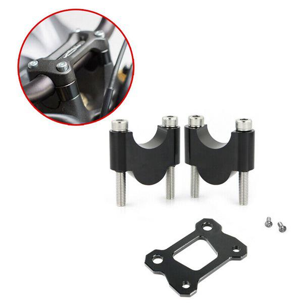 Pair of Raised Risers for 2014-2020 Yamaha MT07, FZ07, XSR700