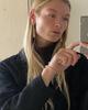 Minimalist Danish Teardrop Tassel Earrings for Women - European & American High-End Design