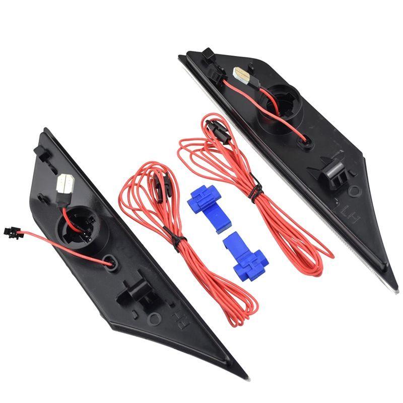 LED Side Marker Light Dynamic Flowing Blinker For Honda Civic 10Th Gen Sedan Coupe Hatchback 16-18