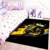 Motorcycle Racing Art Pattern Carpet for Living Room Bedroom Sofa Creative Doormat Home Decor Area Rug Non-slip Mat