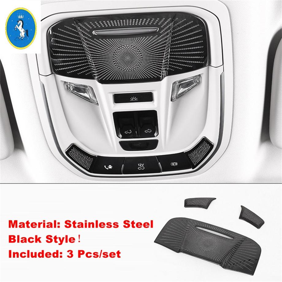 Black / Silver Pillar A Stereo Speaker / Reading Light Decor Accessories Cover Trim For Great Wall GWM WEY TANK 300