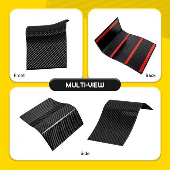 4x Carbon Fiber Inner Door Panel Handle Cover Trim F150 Decor 2015- Fit Ford