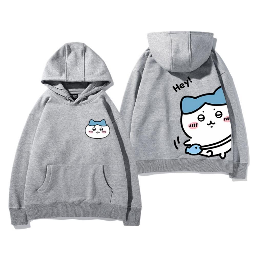 Ladies' Cute Hoodie Chiikawa Hooded Hoodie Hachiware Girls' Casual Sweater Usagi Loose Fashion Trend Women's Hoodie