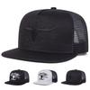 Men Bull Head Embroidered Hip Hop Hat Mesh Hat Outdoor Adjustable Sunscreen Leisure Hat Spring Autumn Travel Tourism Beach Vacation