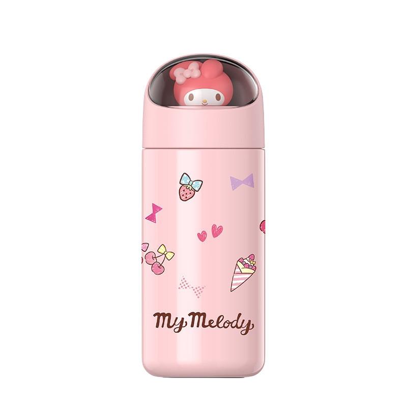 Sanrio Hello Kitty Insulated Travel Mug With Stainless Steel For Kids And Office Pink