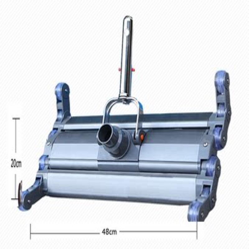 Aluminiumlegierung Pool-Staubsaugerkopf mit Bürste