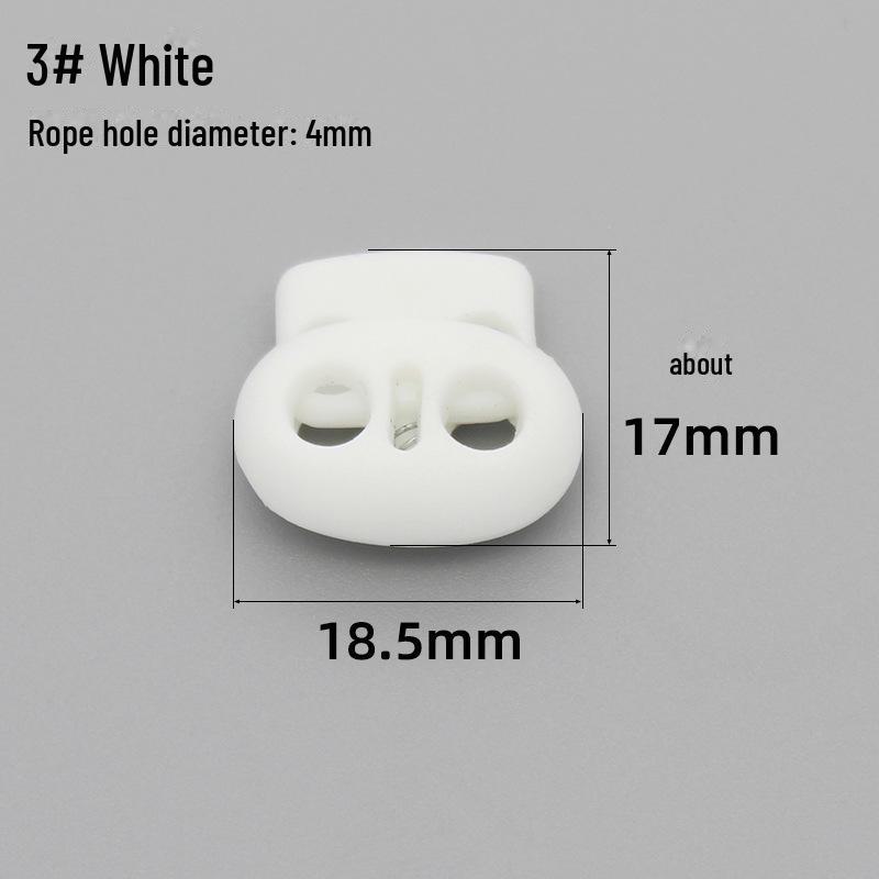 Snur elastic pentru copii, cataramă pentru nas de porc cu două găuri pentru jachete, pantofi și pălării