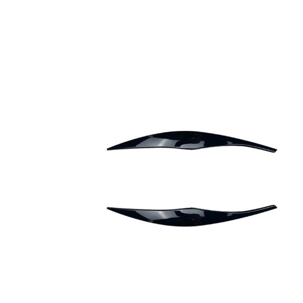 Replacement Headlight Eyebrow Cover Car Exterior Headlight Eyebrow Sticker 3 Series E90 E91