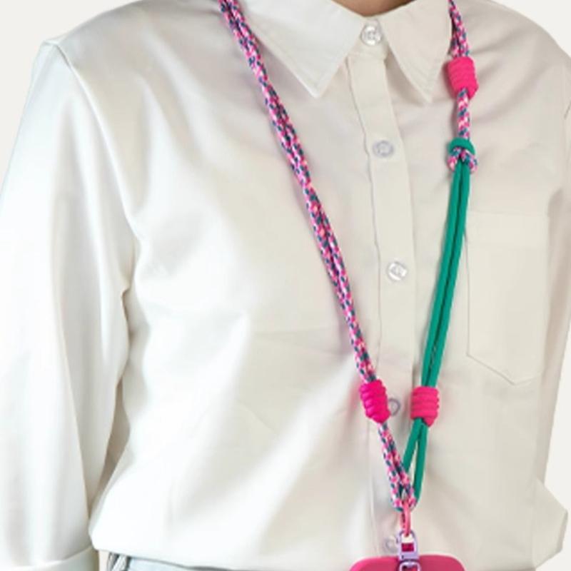 3 In 1 Crossbody Mobile Phone Hanging Rope Neck Lanyard Wrist Strap Removable Phone Lanyard Water Cup Hanging Rope