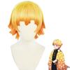 Demon Slayer Agatsuma Zenitsu Kamado Nezuko Wigs Kimetsu No Yaiba Cosplay Wigs