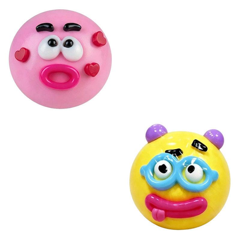 Smushers Squishy Curiosidades Divertidas Cara de Perro Intercambio Squishy Juguete Blando Moldeable Lindo Rebote Lento Juguete para Apretar, Regalo Sensorial Relajante