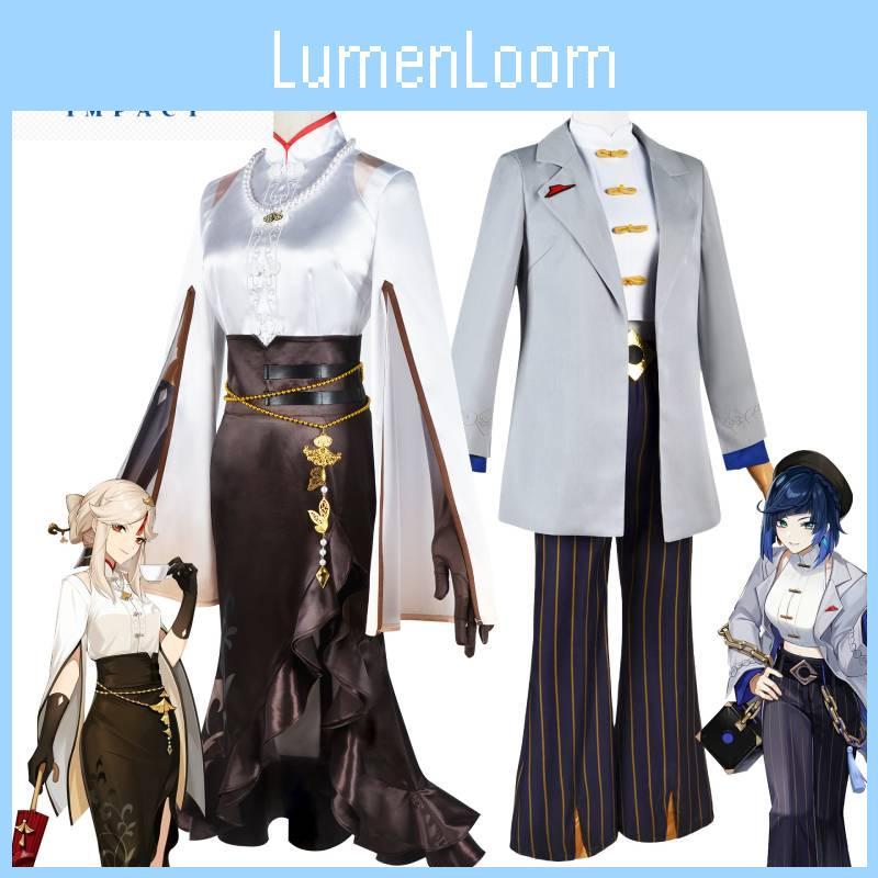 Genshin Impact Cosplay Outfit With Polyester Material For Game Events