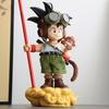 New 16cm Anime Dragon Ball Son Goku Figure With Monkey Kid Goku Action Figure PVC Collectible Anime Figure Ornaments Model Toys