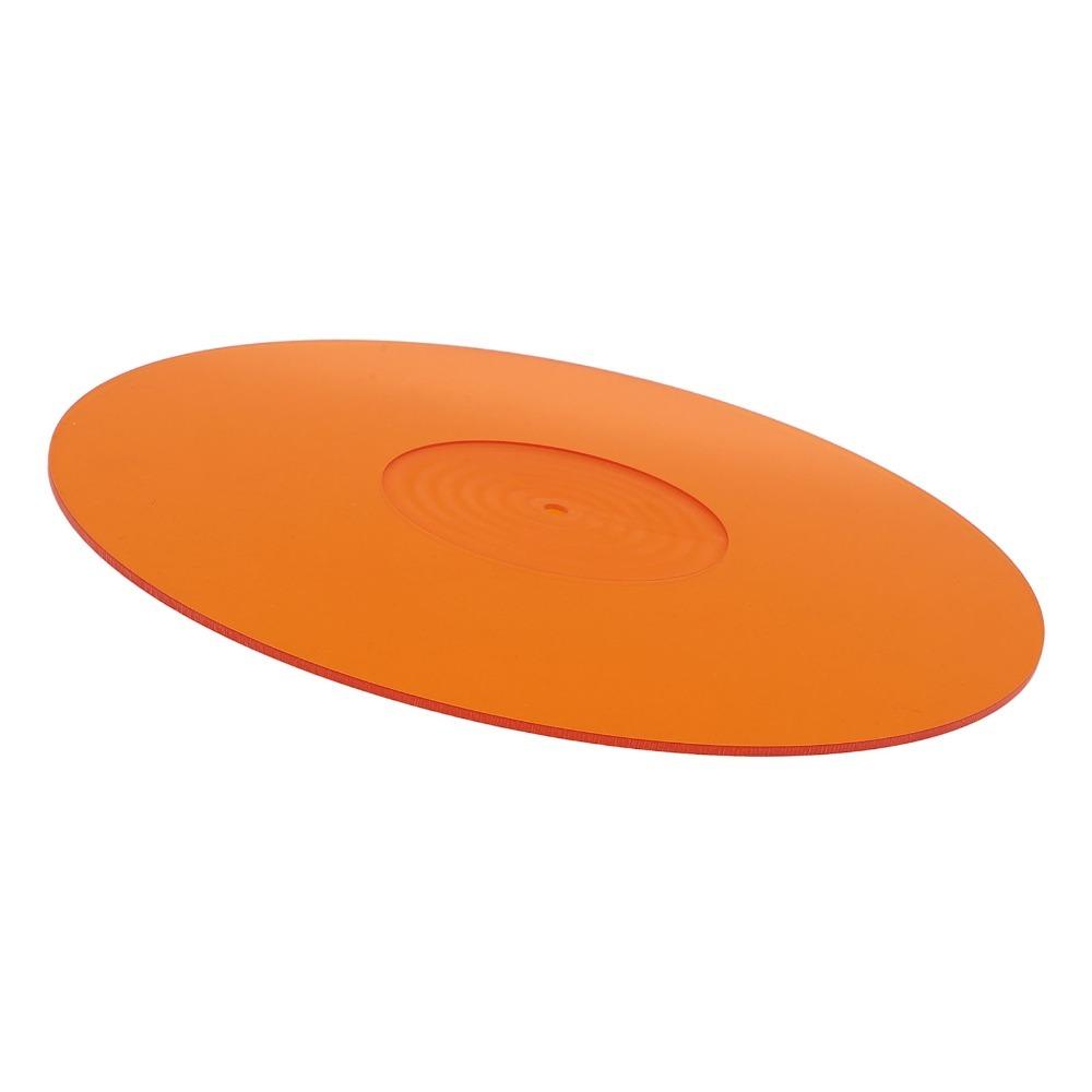 300*3mm Turntable Slipmat Anti Static Acrylic Platter Mat for LP 12 Inch Record Music Listening