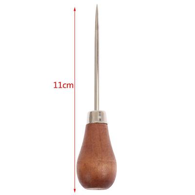 Diy Leather Tent Sewing Awl Shoes Repair Tool Hand Stitcher Leather Craft Awl