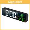 Electronic Modern Alarm Clock Mirror Digital Clock For Home And Office Decor