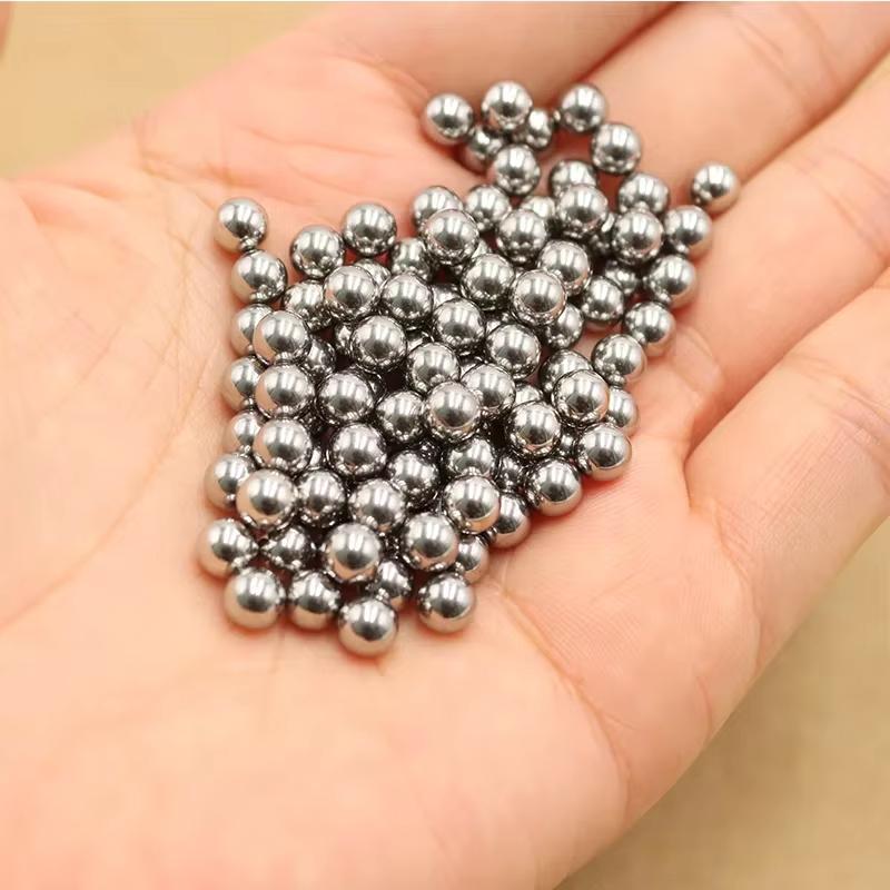 1 Busta Sfere in Acciaio per Cuscinetti ad Alto Carbonio 4-6,35 Mm Solide Lisce Cuscinetto di Precisione per Bicicletta Scooter Bambino