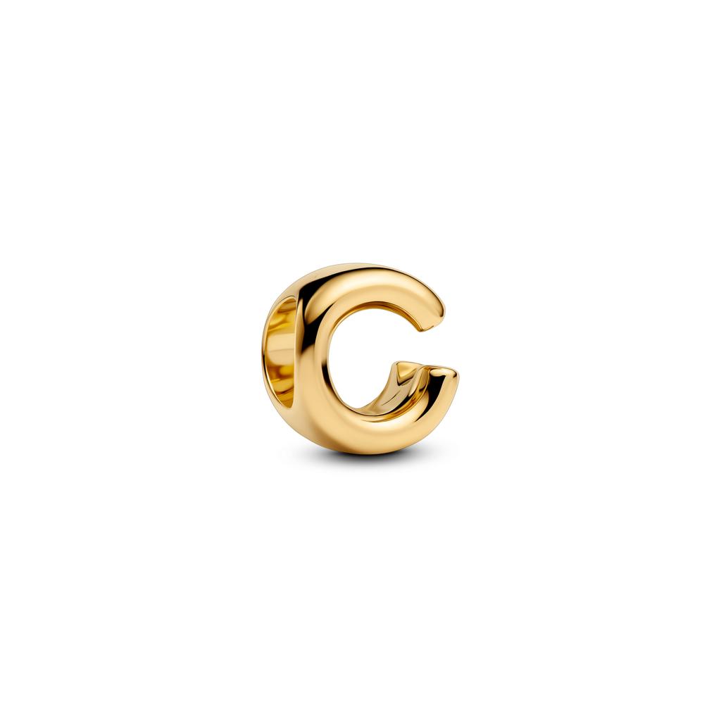 Hot Copper 26 Letters Alphabet AZ Charm Bead Charms Bead Golden Pendant Compatible With Authentic Bracelets Necklaces Do It Yourself Jewellery Women