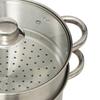 High-quality Stainless Steel Couscoussier 8 Liters Capacity D 22 Cm - -