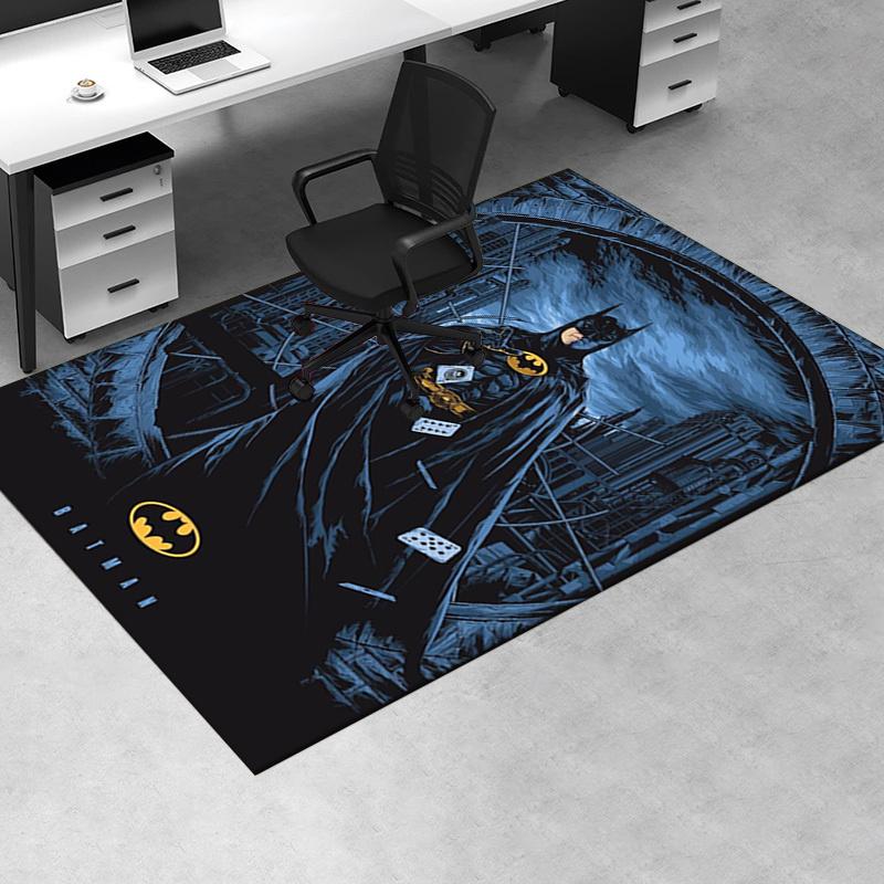 

Batman Arkham Knight Playing Cards Deck Collectible Set of 52 Cards with Joker Card Office Mat Home Decor Office Desk Chair Rugs Chair Carpe 60cm by 90cm
