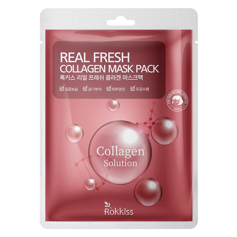 Rokkiss Masque Collagène Frais Réel 23g