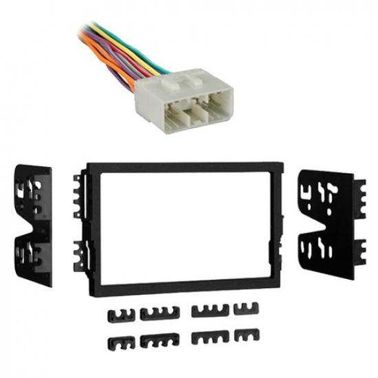 Fits Hyundai Tiburon 97-01 Double DIN Stereo Harness Radio Tall Dash Kit