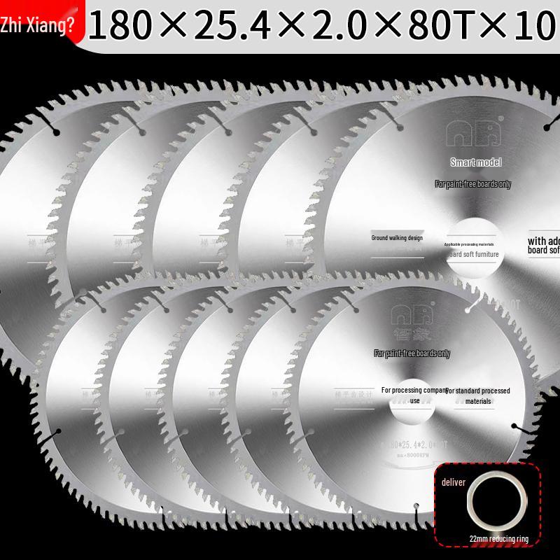 Woodworking Alloy Saw Blade 4-7 Inch, Paint-Free, Anti-Nail for Marble and Circular Saws