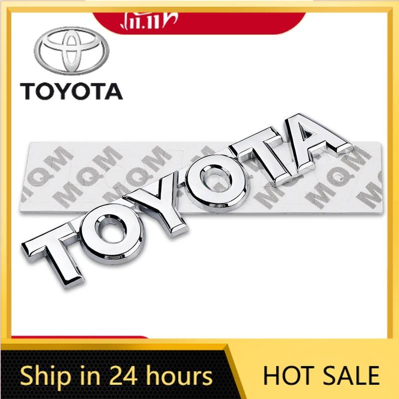 Toyota 2026 Neue Radkappen 3D Metall Emblem Abzeichen Auto Kofferraum Aufkleber Toyota Chr Corolla Camry Yaris Autoaufkleber