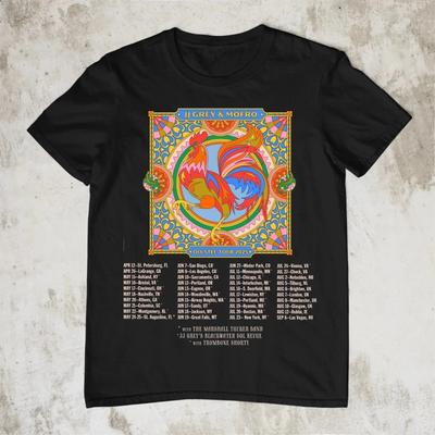 JJ Grey & Mofro Band Tour 2025 Regalo Per Fan Maglietta S-3XL