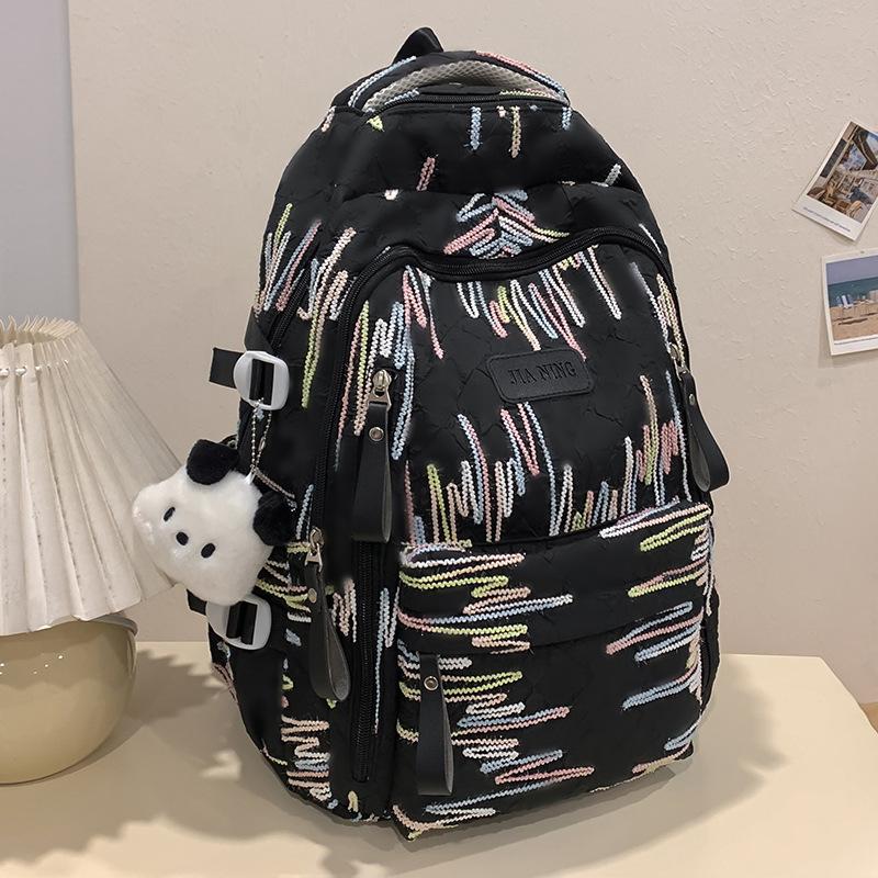 Schoolbags Children Elementary School Girls High-looking Ins Two Piece Set of Junior High School Students Backpacks