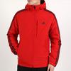 Adidas 3St Down Jacket Warm Outdoor Sports Hooded Down Coat Men Outerwear Red GF0095