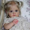 55CM waschbare lebensechte weiche handbemalte Simulation Baby Reborn Puppe Kinder begleiten Spielpuppe