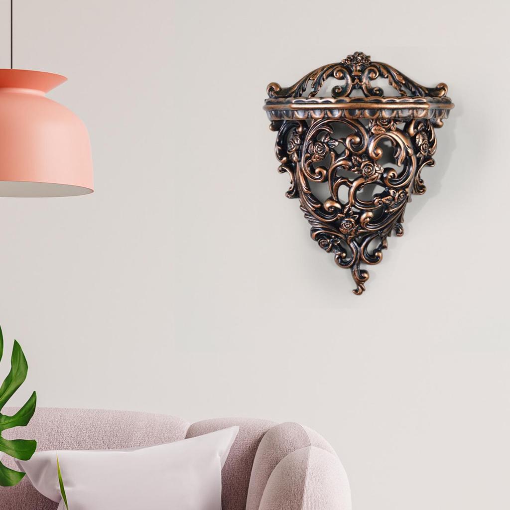 Shelves in European Style, Decorative Antique Bracket, Sculpture, Shelf, Display Shelves, Organizer