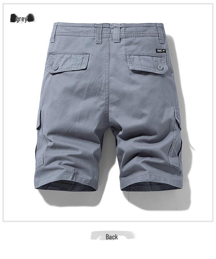 Men's Summer Multi-Pocket Workwear Casual Shorts - Outdoor Streetwear.