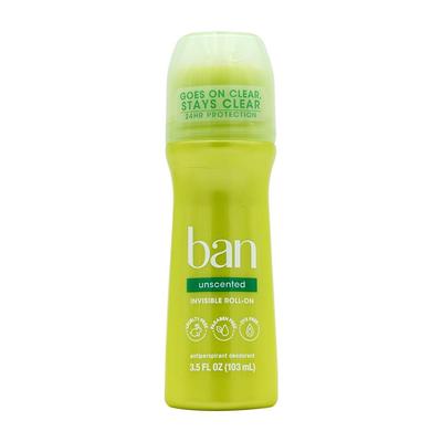 Unsichtbares Roll-On Antiperspirant Deodorant Unparfümiert, 3,5 fl oz