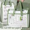 Accordion File Bag for Students: Test Paper and Subject Classification Storage Album