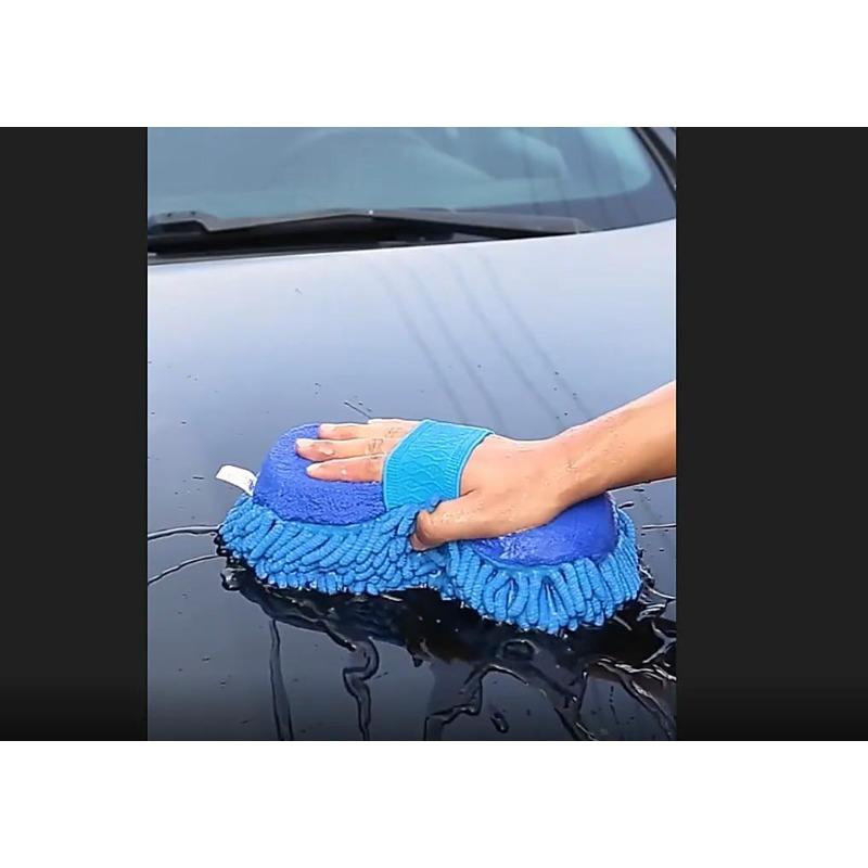 Micro Fiber Chenille Anthozoan Home Furniture Wash Gloves Washer Supplies Multi-functional Car Brush Home Scrubbing Bathroom Kitchen Cleaning Supplies