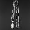 Simple Fashion Rugby Chain For Women Men Stainless Steel Silver Color American Football Male Hiphop Party Necklace Jewelry Gifts