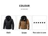 Men's Winter 2025 Thickened Cotton Hooded Jacket - Warm, Loose, Windproof Outerwear