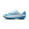 New Mercurial Vapor 16 Anti Slip Wear Resistant Low Top Kids' Soccer Shoes Blue Children Aged 3 7 Years Old FQ8290-400