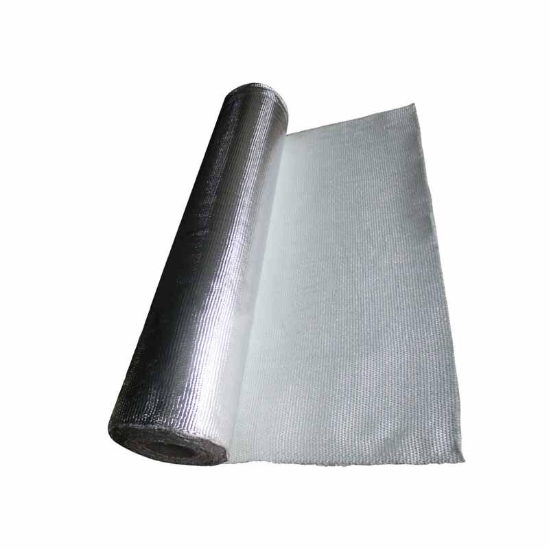 Self-Adhesive Flame Retardant Aluminum Foil Fiberglass Insulation Film