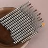 1Pcs Nail Art Brush Liner Brush Stripe Pattern Painting Brush Uv Gel Extension Drawing Carving Pen Diy Manicure Tool
