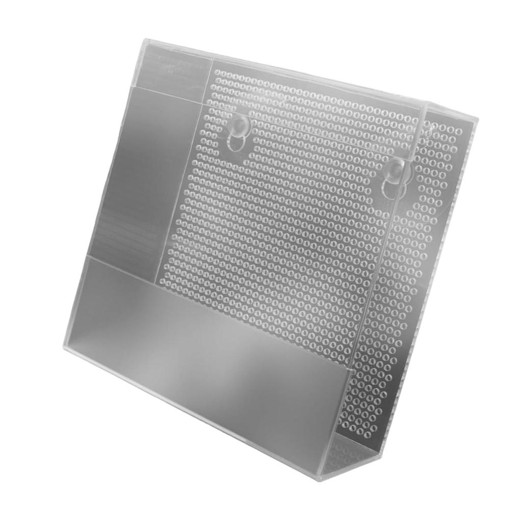 Akrylový krmítko pro plazy s přísavkami Praktické Prémiové potřeby Domácnost