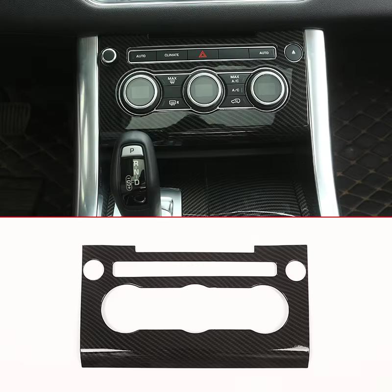 Für Land Rover Range Rover Sport 2014-2017 ABS Kohlefaser Auto Armaturenbrett Mittelkonsole Schalthebel Panel Dekorationsabdeckung Aufkleber-Set