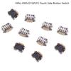 10Pcs Kms221Gplfs Flat Head Small Tortoise Touch Side Button Switch Patch 4 Feet Mobile Phone Camera Touch Button