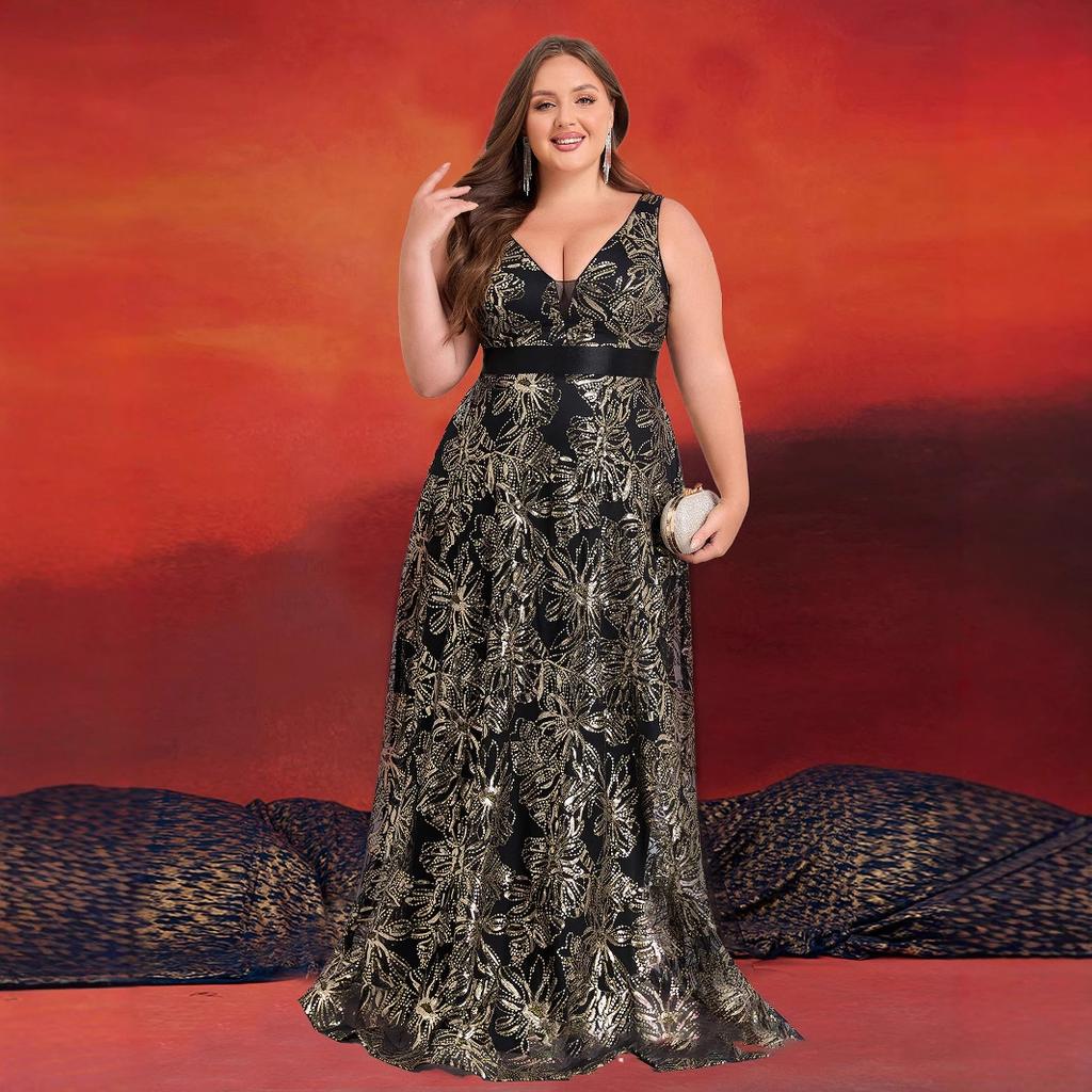 Hluboký výstřih do V, flitry, modré večerní šaty, dámské, elegantní V záda, svatební párty, dlouhé plesové koktejlové šaty