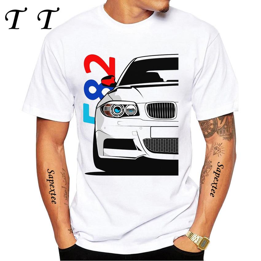 New Summer Men Short Sleeve Drive The Classic Germany EUDM - E34 M5 - X5 E30 Cars Evolution Retro T-Shirt Boy Casual White Tees